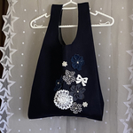 送料無料🎀大人かわいいデニムバッグ🎀🌸