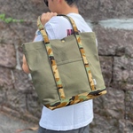 迷彩トートバック