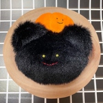 【🐈‍⬛ハロウィン限定🎃】むしパンくんぬいぐるみ【黒もふねこくん】