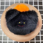 【🐈‍⬛ハロウィン限定🎃】むしパンくんぬいぐるみ【黒もふねこくん】
