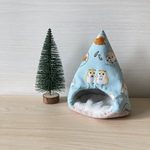 ハムスターのあったかテント⛺ハムスター柄　