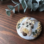 うさぎ刺繍　（ラムネ）