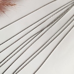 【95cm】ステンレス製　カルダノチェーン　0.8mm si