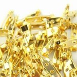 約20mm*３０個セット*ブローチピン*コサージュ ピン*副資材*パーツ*安全ピン*卒業*卒園*ゴールドカラー