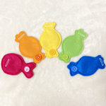 ｟価格変更｠おうちモンテ🌟知育🧸【きんぎょとキャンディのボタン練習】
