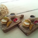 ☆送料無料＊ミニチュアモーニングプレート＊