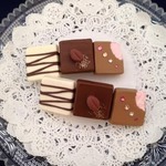(再)かじりかけチョコのバレッタ
