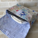 横入れお弁当袋　アリス　マジックテープ