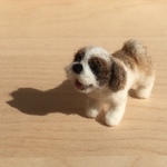 フェルト犬 シーズー マルちゃん　<MW440>