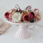 baby＆kids♡花冠　　モーブピンク　ファーストバースデー　発表会　誕生日　ベビー　キッズ