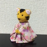 ちりめん細工・干支(寅年)の飾り(19)