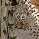 フクロウ お守り 中   2