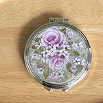 薔薇のコンパクトミラー[送料込み]