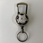 PJC クロッチくん　リール　キーホルダー　猫　ねこ　cat