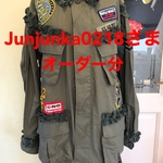 【junjunka0218さまオーダー分】★フリフリリボンなミリタリージャケット