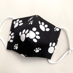 肉球マスク ブラック 思わず見惚れてしまう可愛さ 犬　猫