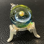 宇宙玉レジン惑星　レジンネックレス