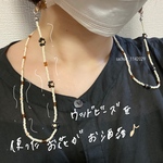 🍘ビーズマスクチェーン・マスクストラップ