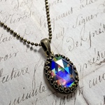 【再販・水晶×レジン】暁の幻氷融晶『石術操具・響彩煌』蒼紫