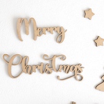 【10月早割中】木製レターバナー MerryChristmas ✨ﾒﾘｰｸﾘｽﾏｽ Xmas 飾り付け 