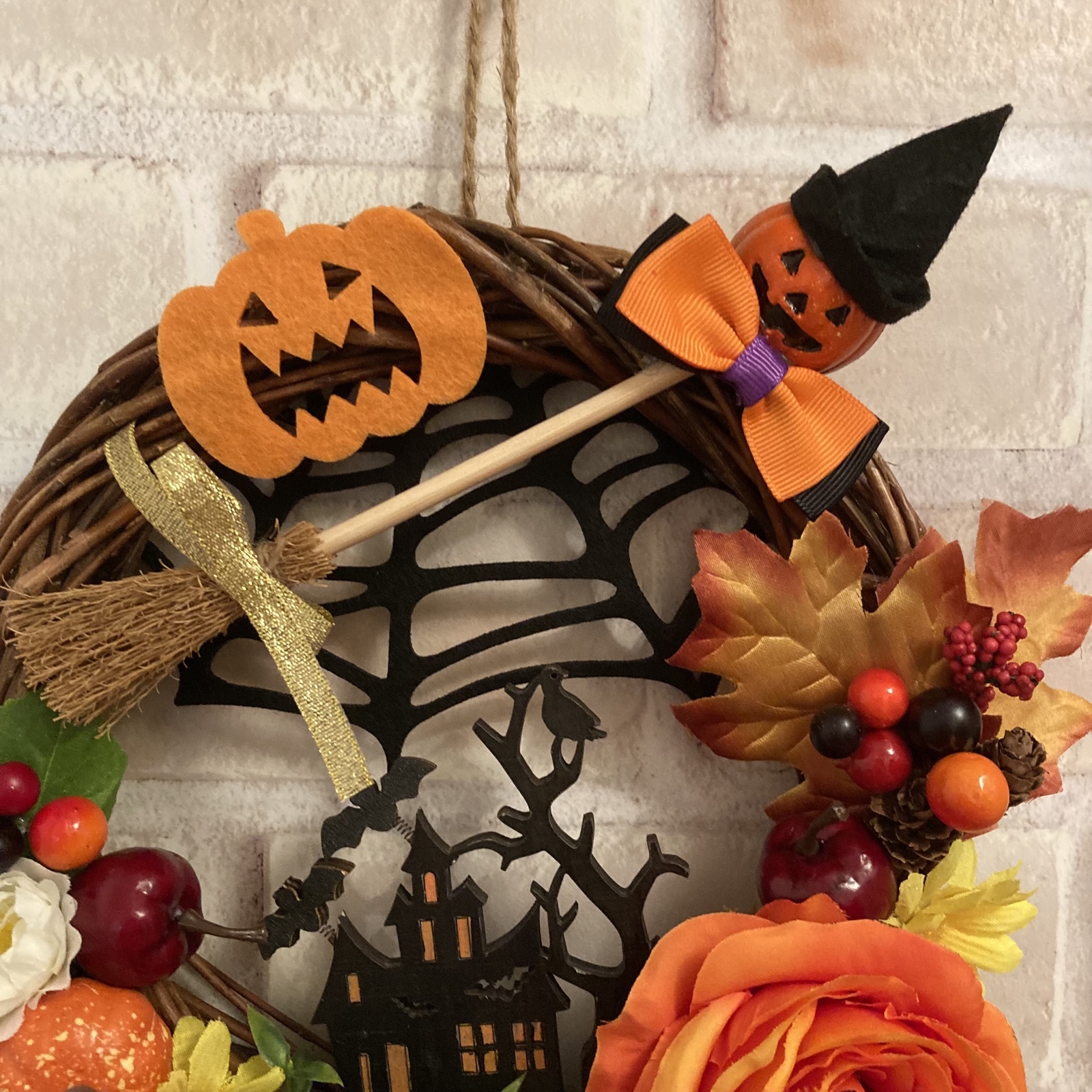 9月限定特別価格】ハロウィンリース 玄関インテリア - ZACCA418'S