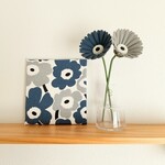 ❪受注製作❫ クレイフラワー ガーベラ「ネイビー✕グレー」