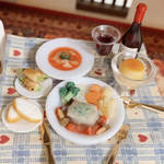 ミニチュア　フェイクフード　トマト煮込みハンバーグ　セット