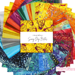 USAコットン moda charmpack 42枚セット Sunny Day Batiks 生地 布 バティック