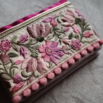 インド刺繍ポケットティッシュケース(121)