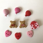 ayua42518様　専用カート　再×３　入荷　少し変更あり　From US　ガロア　ハートと風船＊くまちゃん