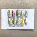 ネイルチップ【カーキニュアンスミックス】