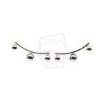 ERG-1839-R【2個入り】カーブバー ピアス/Curve bar Post Earring