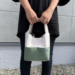 ランチバッグ　大きめ　ライトグリーン