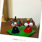 SALE！お雛様ネコやん-2