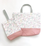 入園入学2点セット　ユニコーン　ピンク［受注製作］