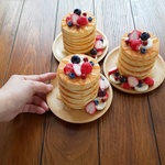 飾れるsweets「フルーツたっぷりパンケーキタワー」