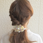 ❁紫陽花のバレッタ❁