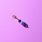 【再販】最高の癒し✨ラリマー スギライト チャロアイト 天然石 スリーストーン マスクチャーム(スマホピアス)