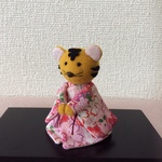 ちりめん細工・干支(寅年)の飾り(31)