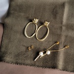 【再販】キャッチで楽しむ2WAYピアス