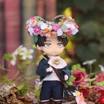 小人の花冠（野うさぎの庭）オビツ11サイズ　布花　