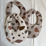 SALE（　marble   bib. ）　 スタイ 韓国 韓国生地 おしゃれ くすみカラー ハンドメイド