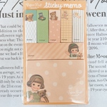付箋 Sally オレンジ  ペーパードール英国の少女付箋 Paper Doll 4890