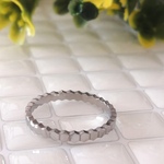 ピンキーリング　ステンレスリング　カットリング　サージカルステンレス　金属アレルギー対応