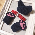 【　🐈‍⬛ねこちゃんSET🐈‍⬛（ネイビー）　】