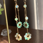 オパール&エメラルド🌼.*ピアス