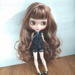 再出品457.※単品※黒のふんわりかぼちゃパンツ※ブライスアウトフィット※1/6ドール服
