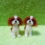 シーズーちゃん ブラウン&ホワイトストラップ