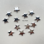 10pac✿︎ccb 星 ビーズ　シルバー