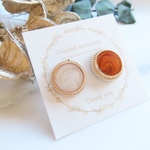 orange & white